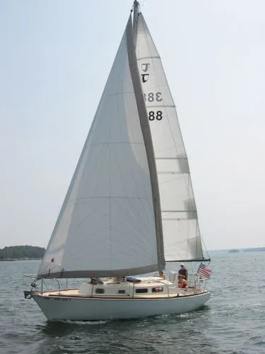 Slide: The Image of Tartan Sloop 1976 - 0
