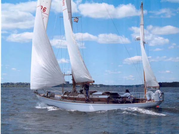 Slide: The Image of Concordia Yawl - Masthead Rig 1959 - 1