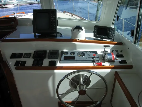 Slide: The Image of Atlantic Boat Co. Duffy 35 Hard top 1998 - 8