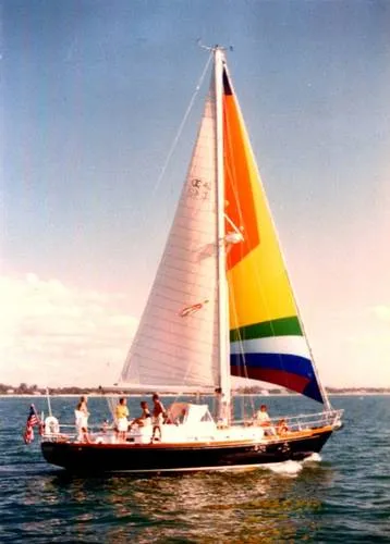Slide: The Image of Ocean Cruising Ocean Cruising 42CC 1983 - 8
