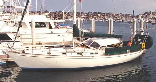 Slide: The Image of Peterson 44 Center Cockpit 1980 - 0
