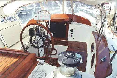 Slide: The Image of Peterson 44 Center Cockpit 1980 - 1