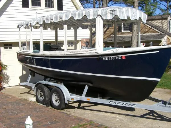 Slide: The Image of Duffy Electric Boat & Trailer 2005 - 2