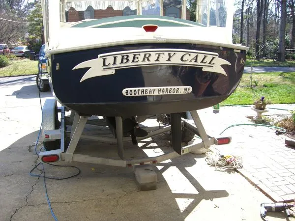 Slide: The Image of Duffy Electric Boat & Trailer 2005 - 3