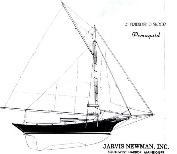 Slide: The Image of Jarvis Newman Pemaquid 1974 - 2