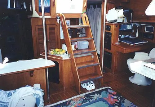 Slide: The Image of Irwin Center Cockpit Ketch 1982 - 2