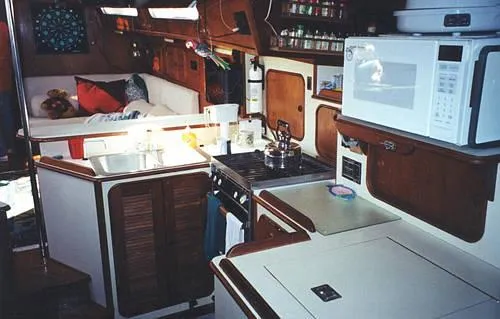 Slide: The Image of Irwin Center Cockpit Ketch 1982 - 4