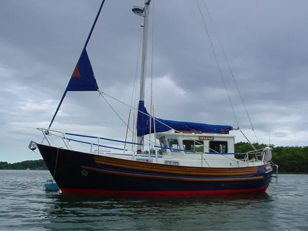 Slide: The Image of Fisher Motorsailer Sloop NEW VOLVO 1982 - 0