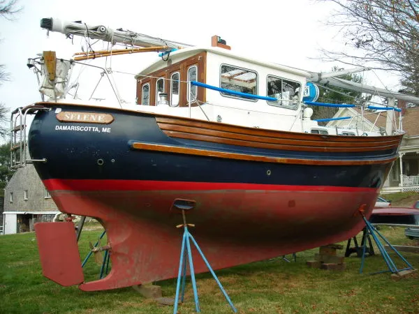 Slide: The Image of Fisher Motorsailer Sloop NEW VOLVO 1982 - 10
