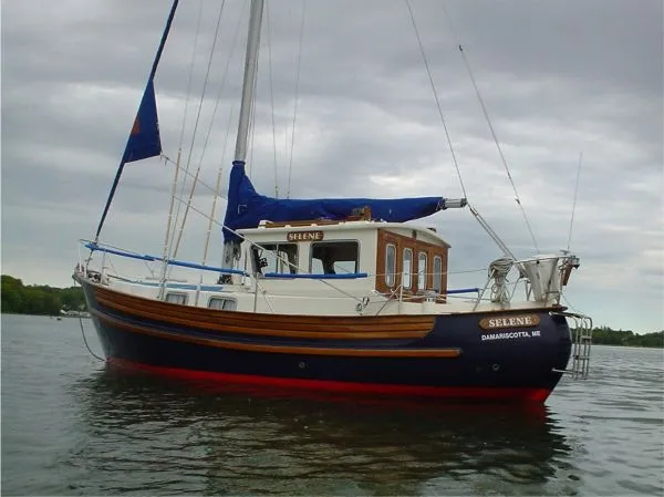 Slide: The Image of Fisher Motorsailer Sloop NEW VOLVO 1982 - 3