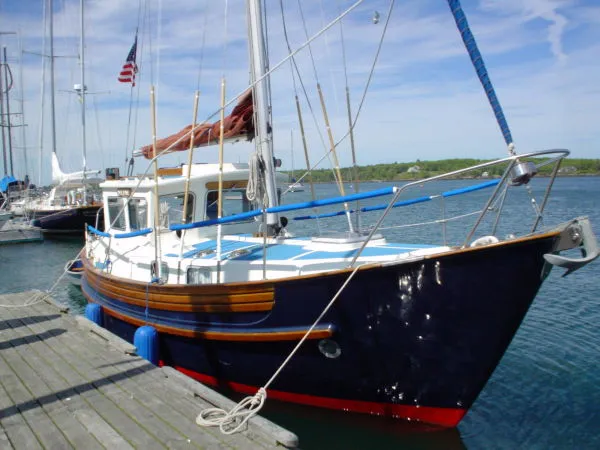 Slide: The Image of Fisher Motorsailer Sloop NEW VOLVO 1982 - 4