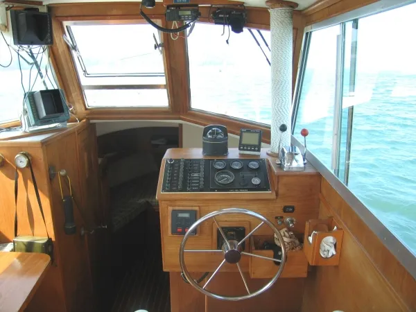 Slide: The Image of Cape Dory Flybridge Sedan 1986 - 4