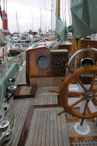 Slide: The Image of CT Pilothouse Ketch 1973 - 5