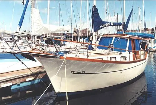 Slide: The Image of Nauticat Pilothouse Motorsailer 1985 - 0