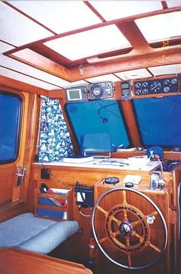 Slide: The Image of Nauticat Pilothouse Motorsailer 1985 - 2