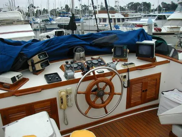 Slide: The Image of Hershine Aft Cabin Trawler 1984 - 1