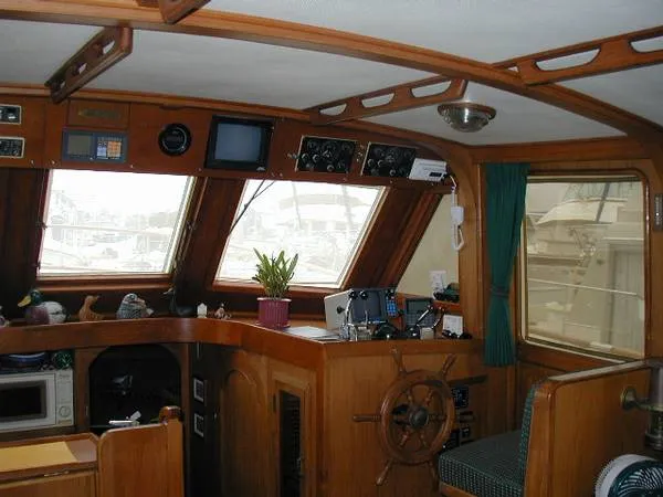 Slide: The Image of Hershine Aft Cabin Trawler 1984 - 7