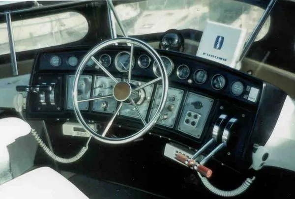 Slide: The Image of Carver Yachts Aft Cabin MY 1984 - 2