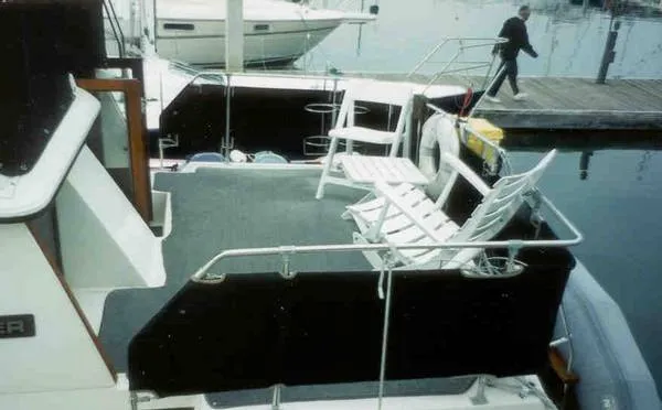 Slide: The Image of Carver Yachts Aft Cabin MY 1984 - 3