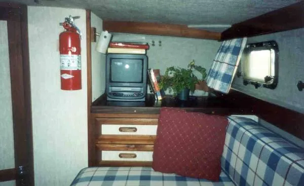 Slide: The Image of Carver Yachts Aft Cabin MY 1984 - 4