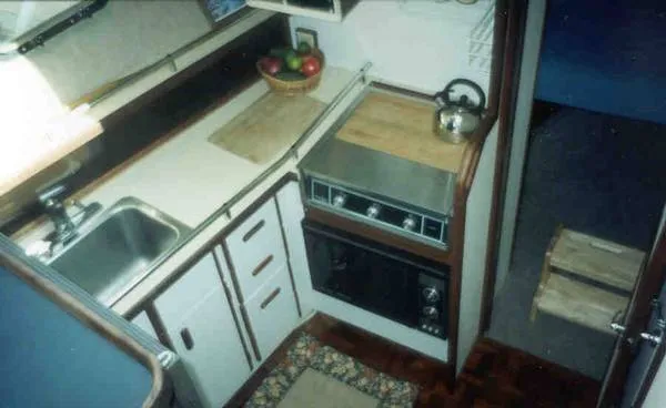Slide: The Image of Carver Yachts Aft Cabin MY 1984 - 9