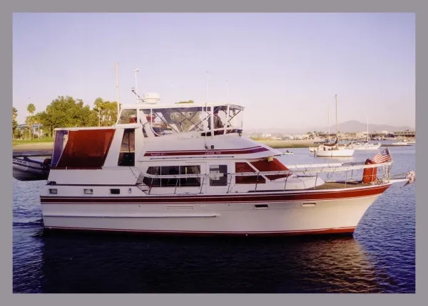 Slide: The Image of Spindrift Sundeck Motoryacht 1984 - 0