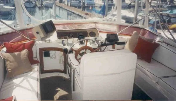 Slide: The Image of Spindrift Sundeck Motoryacht 1984 - 2