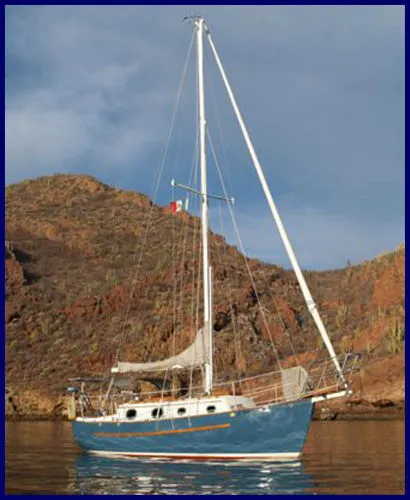 Slide: The Image of Pacific Seacraft Dana 24 1985 - 0