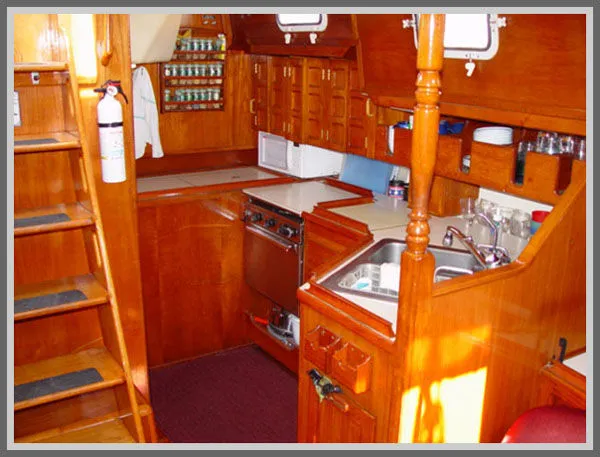Slide: The Image of Endeavour Center Cockpit Ketch 1979 - 7