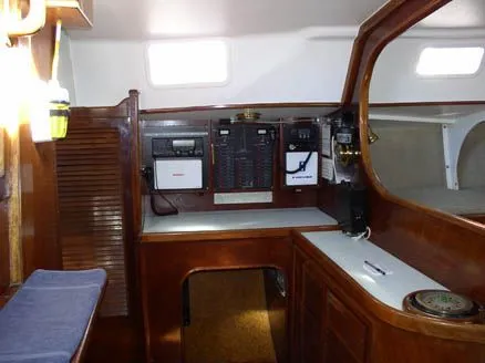 Slide: The Image of Laurie Davidson Center Cockpit 1979 - 7