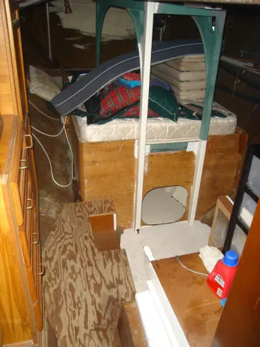 Slide: The Image of Custom Roberts Center Cockpit Ketch with customization by Crealock 1996 - 10