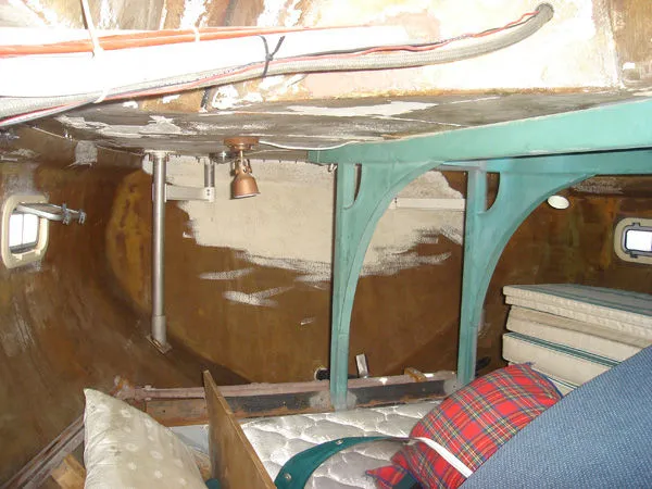 Slide: The Image of Custom Roberts Center Cockpit Ketch with customization by Crealock 1996 - 11