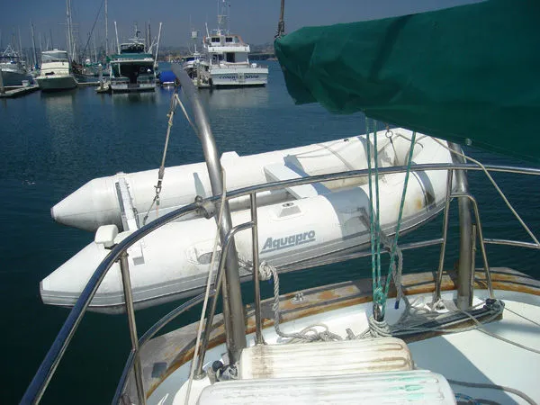 Slide: The Image of Custom Roberts Center Cockpit Ketch with customization by Crealock 1996 - 3