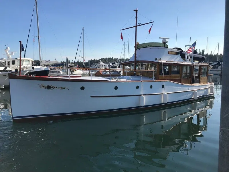 Slide: The Image of Lake Union Dry Dock and Machin Dreamboat 1929 - 0