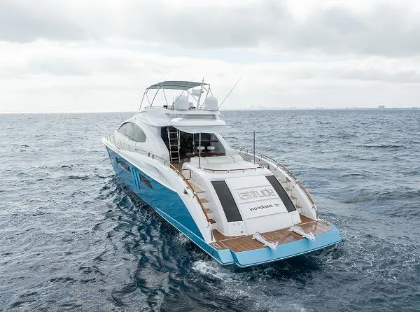 Slide: The Image of Lazzara Yachts 78 LSX 2010 - 3