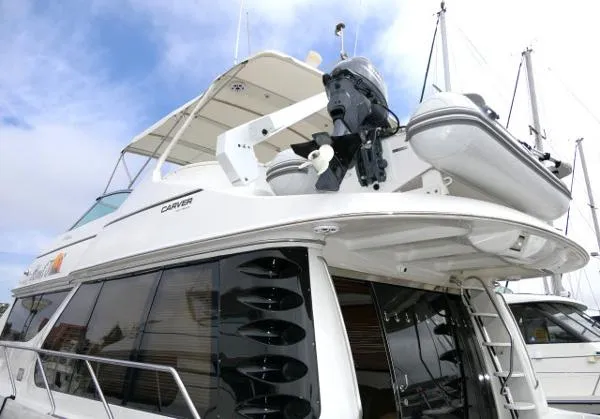 Slide: The Image of Carver Yachts 530 Voyager Pilothouse 2001 - 1