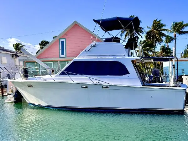 Slide: The Image of Egg Harbor Sedan Flybridge 1985 - 0