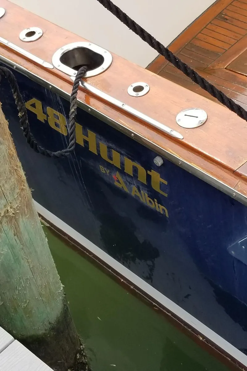 Slide: The Image of Albin North Sea Cutter 1988 - 4