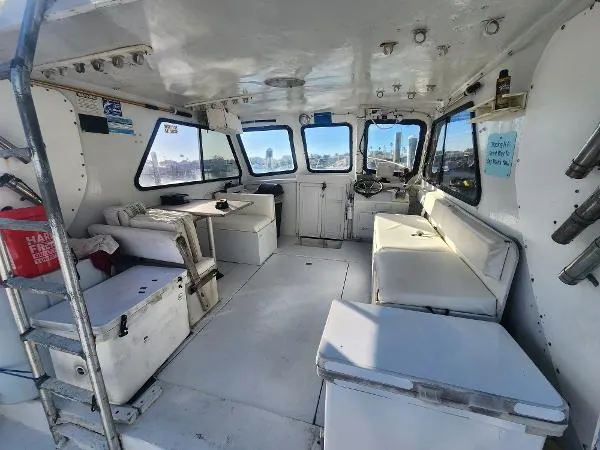 Slide: The Image of Crusader Boats 34 Commercial Flybridge 1984 - 5