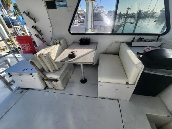 Slide: The Image of Crusader Boats 34 Commercial Flybridge 1984 - 9