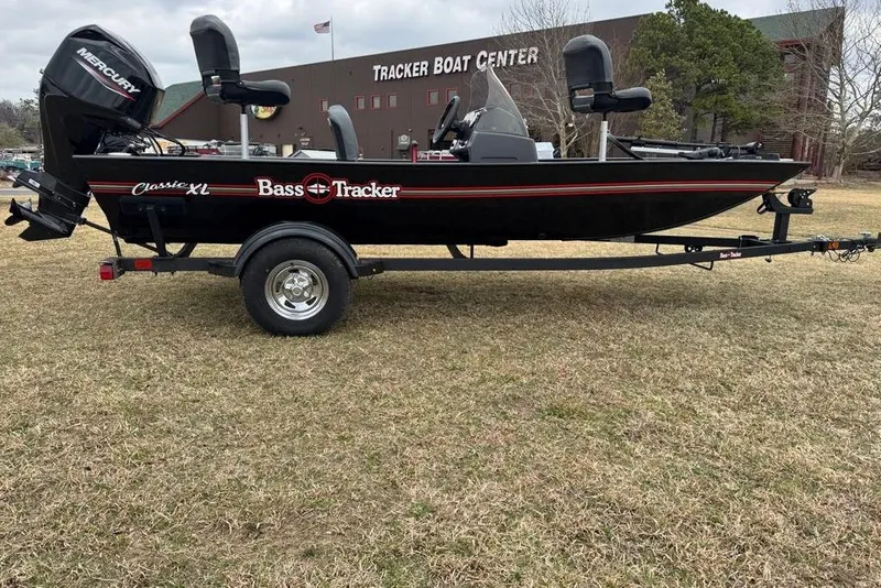 The Image of 2026 Tracker Bass Tracker Classic XL boat on trailer at Tracker Boat Center. - 0