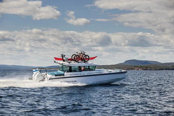 Slide: The Image of Axopar 37 Cross Cabin XC 2024 - 1