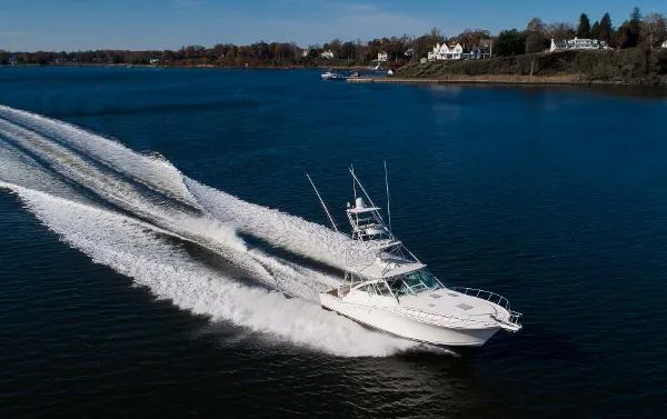 Slide: The Image of Cabo 45 Express CAT powered 2005 - 10