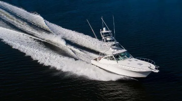 Slide: The Image of Cabo 45 Express CAT powered 2005 - 11