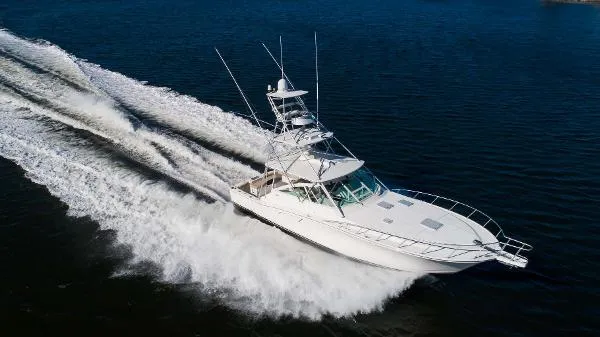 Slide: The Image of Cabo 45 Express CAT powered 2005 - 8