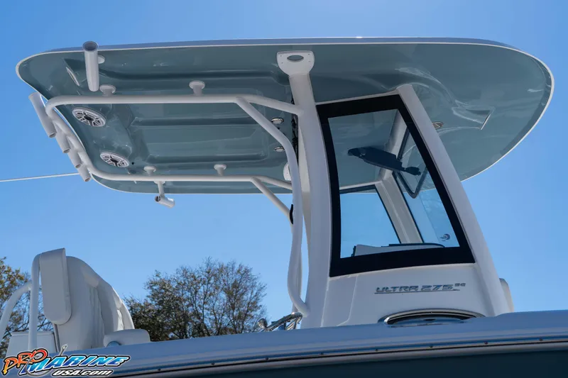 Slide: The Image of 2026 Sea Hunt Ultra 275 SE boat with sleek design and modern features. - 7
