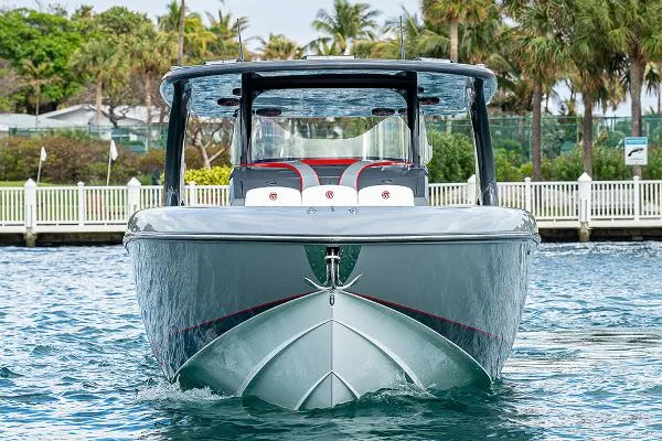 Slide: The Image of Mystic Powerboats M3800 2023 - 2