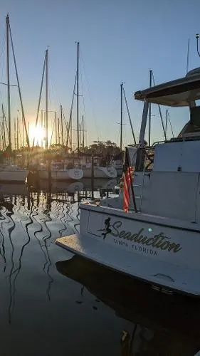 Slide: The Image of Carver Yachts 390 1994 - 9
