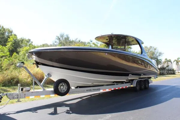 Slide: The Image of Mystic Powerboats M4200 2016 - 2