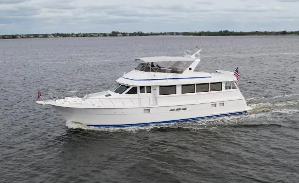 Slide: The Image of Hatteras 70 Sport Deck Motor Yacht 1997 - 0